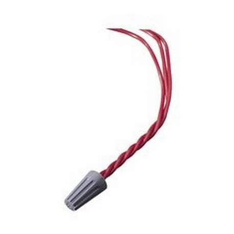 IDEAL® WIRE-NUT® 30-071 71B Flame-Retardant Wire Connector, Fixed/Square Wire Spring, 22 to 16 AWG Wire, Aluminum/Copper Wire, Polypropylene/Steel