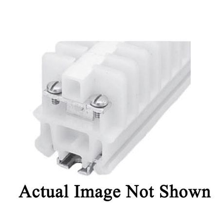 Allen-Bradley 1492-CA3RE 1-Circuit Open Construction NEMA Terminal Block With #6 Screw, 600 VAC/VDC, 20 A, 22 to 14 AWG Wire