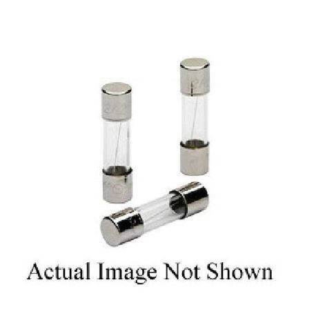 Ferraz Shawmut GGX2-1/2 Miniature Fast Acting Fuse, 2.5 A, 250 VAC, 0.035 kA Interrupt, Cylindrical Body