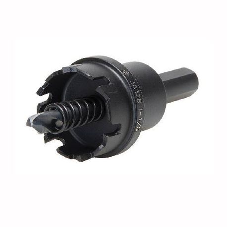 Greenlee® 625-1-1/8 1-Piece Hole Cutter, Applicable Materials: Stainless Steel, Copper, Aluminum and Steel