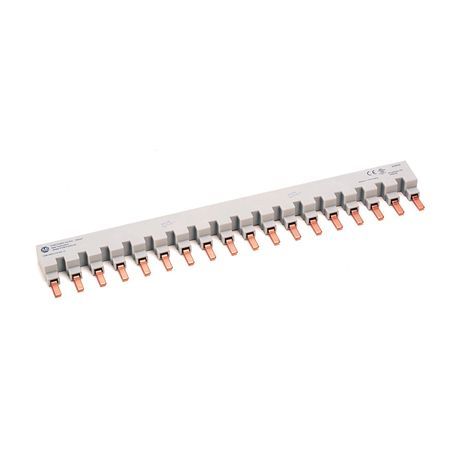 Rockwell Automation 1489-AMCL118 Busbar, For Use With: 1489-M Miniature 18 Circuit Breakers, Specifications: 1-Phase, 18-Pin