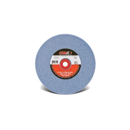 CGW® 38116 Type 1 Premium Straight Grinding Wheel, 6 in Wheel Diameter, 3/4 in Wheel, 1 in Center Hole, 120 Grit, Aluminum Oxide Abrasive