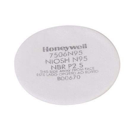 North® by Honeywell N75004L N Series Cartridge, For Use With: 5500, RU8500 and 7700 Series Half Masks, 5400, RU6500 and 7600 Series Full Facepieces, Threaded Connection, Green, Resists: Ammonia and Methylamine
