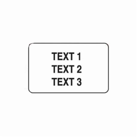 Brady® IDXpert™ LabXpert™ X-11-499 Colored Rectangular Write-On Printer Label, 3/4 in L x 3/4 in W