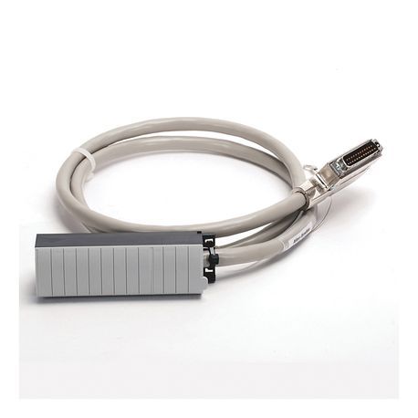 Rockwell Automation Pre-wired Cable for 1756-IF8I (Diff. current with External loop power) or 1756-OF8I ( Current or Voltage) Analog Input Module, 5 twisted-pair conductors, #22 AWG, shielded, w1756-TBCH connector & AIFM 25-Pin D-shell connector