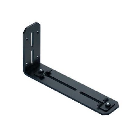 Panduit® FiberRunner® QuikLock™ FR6LB Mounting Bracket, For Use With FiberRunner® 6 x 4 in and 4 x 4 in Routing System, Steel, Black