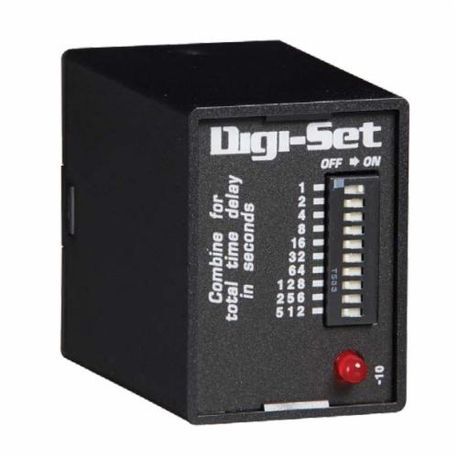 Littelfuse® SSAC® TDML230AL Time Delay Relay, 0.1 to 102.3 s Time Setting, 230 VAC, 8 Pins, DPDT Contact Form