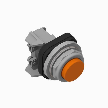 Allen-Bradley 800T-B3D5 800T PB, 30mm Momentary Push Button, Extended ...