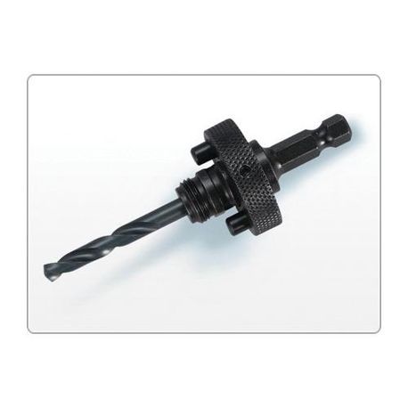 Lenox® 1779801 Standard Hole Saw Arbor, 1/2 in Arbor, 1/2 in Shank, 1/4 in Pilot Drill, Steel
