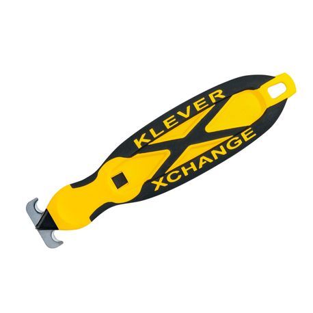 Klever X-Change PLUS 2-sided 6-1/2 Safety Cutter Metallic PLS-300XC-20
