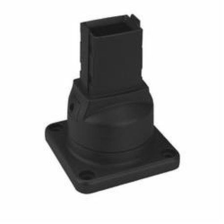 Hoffman SYSPEND™ S1MTBB CS5 Turnable Rotary Base, For Use With SYSPEND™ 180-MAX Suspension System, Die Cast Aluminum, Black