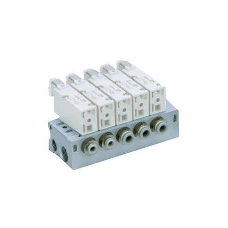 SMC® VV3QZ15-02C6C VV Valve Manifold Accessory, For Use With 100 Series