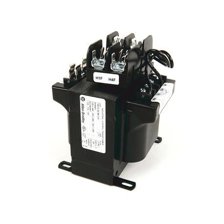 Rockwell Automation 1497A-A6-M18-3-N Control Circuit Transformer, 208/230/480 VAC Primary, 24/120 VAC Secondary, 250 VA Power, 50/60 Hz Primary Frequency
