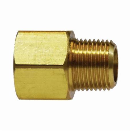Midland Industries 28192 Extender Adapter, 1/4 in, FIP x MIP, Brass, Import