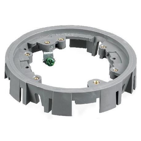 PREMISE WIRING PFBA1A Non Metallic Floor Box Adapter Ring, 5 in Dia, 6 in L, PVC Coated