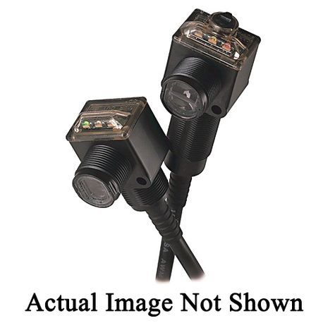 Allen-Bradley PHOTOSWITCH® RightSight™ 42EF-B1RFBE-A2 Photoelectric Sensor, 100 mm Sensing, 8.3 ms Response, PNP Output