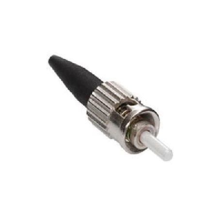 Fast-Cure® 49990-MST Fiber Optic Connector, ST Connector, OM1/OM2 Multi-Mode Fiber, 3 mm Jacketed/900 um Buffered Fiber, Pre-Radiused Zirconia Ferrule