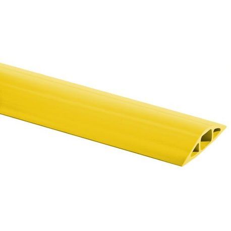 PREMISE WIRING FT3Y5 Flexible Medium Non-Metallic Cable Cover, 5 ft L x 3 in W x 3/4 in H, PVC, Yellow