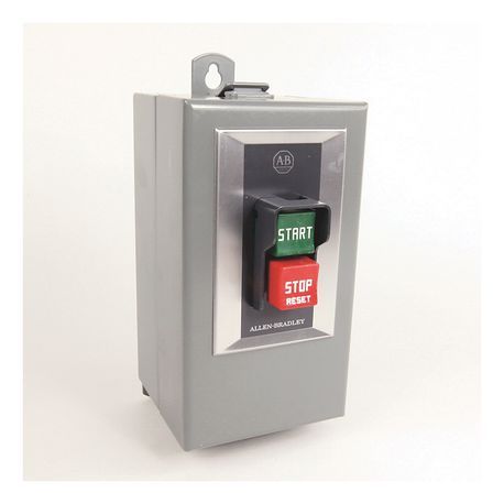Rockwell Automation 609U-AJB Manual Starting Switch With Undervoltage Protection, NEMA 0/12/IP54 Enclosure