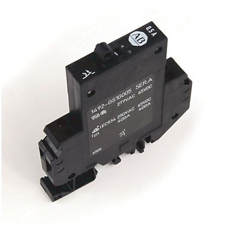 Rockwell Automation 1492-GS Miniature Circuit Breaker, 1-pole, 2.0 A, Optional Auxiliary Contact: Normally Open