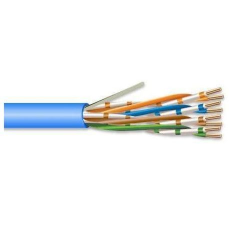SUPERIOR ESSEX® CORDATA Labs® U5E4PBLBX Type CMP Cat 5e Unshielded UTP Cable, (4-Pair) 24 AWG Solid Annealed Bare Copper Conductor, 1000 ft L