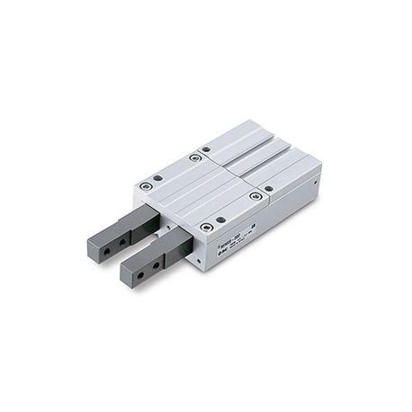 SMC® MIW25-25D1 MIW 2 Finger Type Escapement, 25 mm W Open, 412 N/sq-mm Internal Holding Force, 491 N/sq-mm External Holding Force