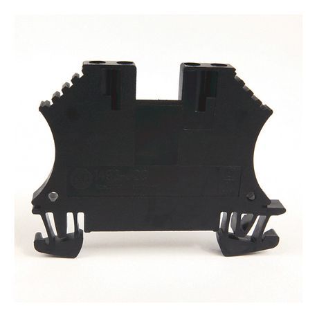Rockwell Automation 1492-J IEC Terminal Block, One-Circuit Feed-Through Block, 1.5 mm (# 22 AWG - # 16 AWG), 2 Connection points on each side, Black,