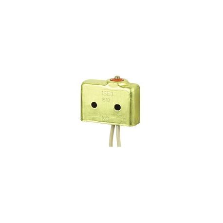 Honeywell MICRO SWITCH™ 1SE3 SE Series Normally Open Circuitry Non-Illuminated Miniature Sealed Basic Switch, 250 VAC, 30 VDC, 5 A, Plunger Actuator, 1NO SPST Contact Configuration, 1 Pole