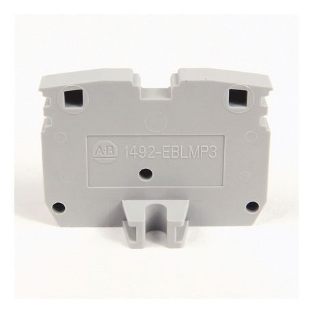 Rockwell Automation End Barrier, Gray (Standard)