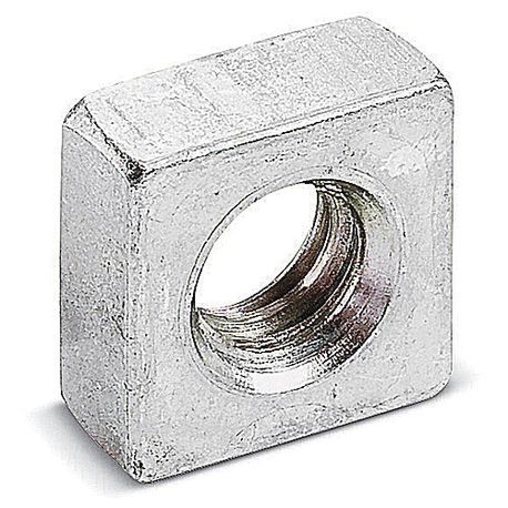 Superstrut&#174; AB102 1/2 Standard Unhardened Square Nut, 1/2 in Thread, For Use With: 452-TB Spot Insert, Steel