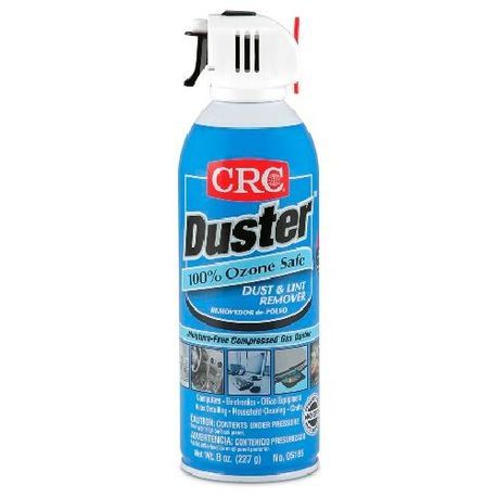 Duster Moisture-Free Dust Remover 8oz [12-Pack] - Compressed Air For Electronics & Sensitive Surfaces