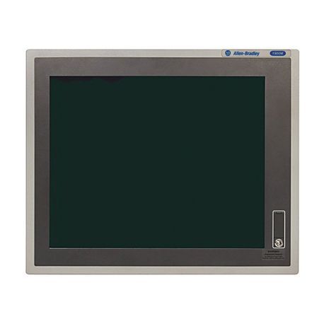 Rockwell Automation 6186M Performance Monitors, 15-inch Flat Panel Monitor, Non-Touch, Aluminum Bezel