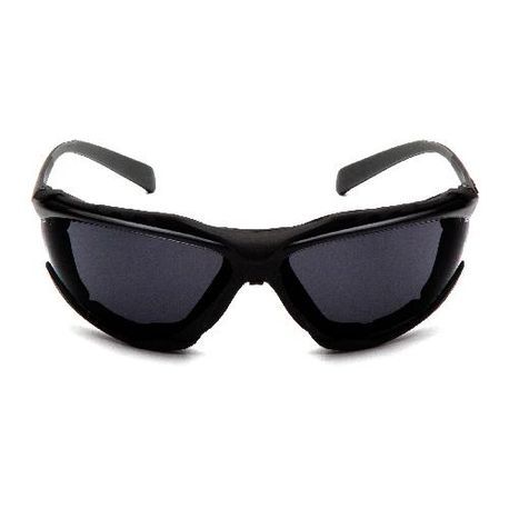 Pyramex® SB9323ST Proximity® Safety Eyewear, H2X Anti-Fog/Scratch-Resistant Lens Coating, Dark Gray Lens, Black Frame, Polycarbonate Lens, Specifications Met: ANSI Z87.1