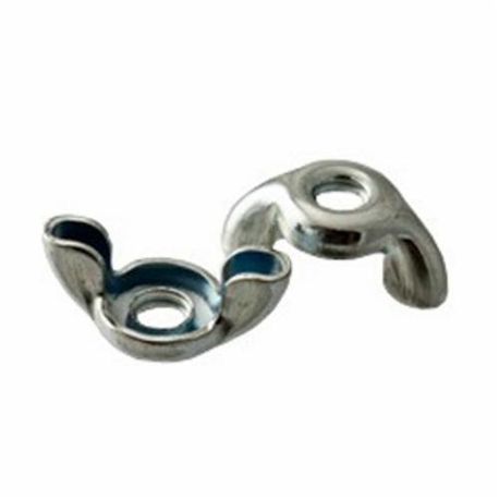 BBI 863168 Light Type A Forged Wing Nut, Measurement System: Imperial, 3/8-16 Thread, Low Carbon Steel, Zinc CR+3