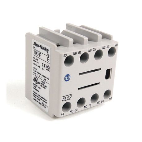 Rockwell Automation 100-FAL22 Spring Clamp Terminal Standard Auxiliary Contact Block