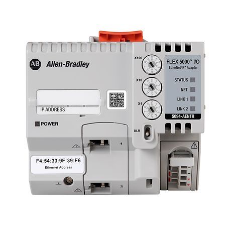 Allen-Bradley 5094-AENSFPR FLEX 5000 Ethernet Adapter,  8 Modules,  SFP,  2 Port