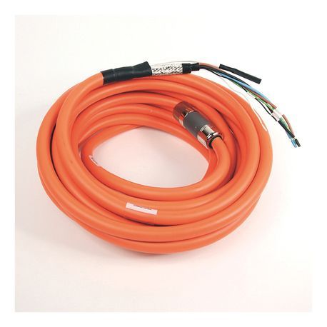 Rockwell Automation Kinetix Single Cable 18 AWG AWG, Standard, Non-flex, Single Motor Power With Brake Wires, 09 meters