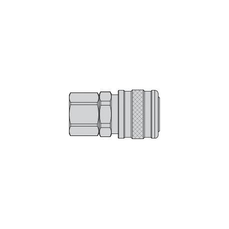 Foster® 4 Manual Socket, 1/2 in, FPT, 300 psi, Brass/Steel