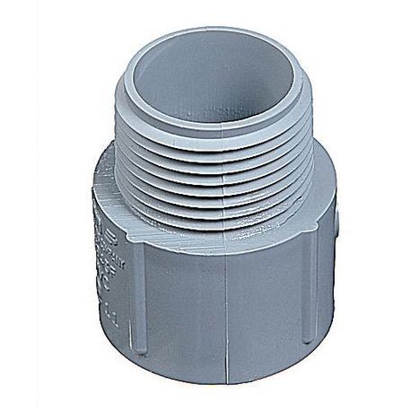 Carlon® E943D Non-Metallic Terminal Adapter, 1/2 in, Male x Socket Thread, PVC