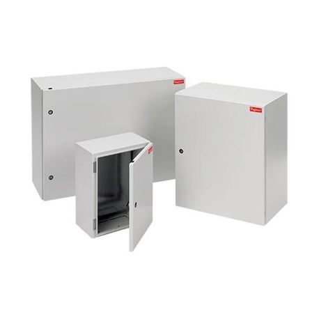 nVent HOFFMAN Fusion G7 G600800300G A4G Wall Mount Enclosure With Gland Plate, 600 mm L x 800 mm W x 300 mm D, NEMA 4/12, Steel