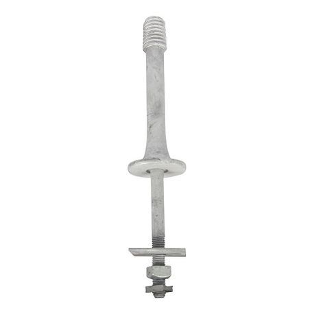 Pin on steel arms