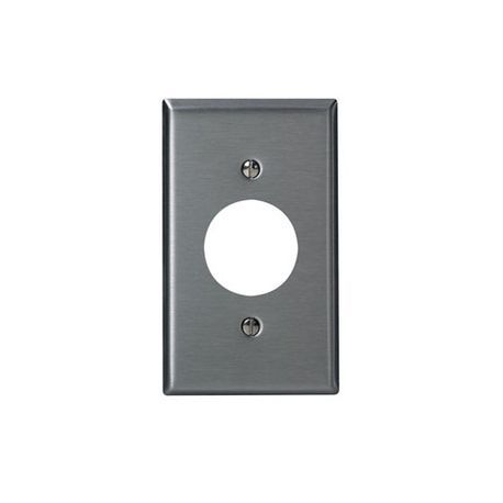 Leviton 84104 40 Oversized Wallplate 1 Gang Stainless Steel 5 - Leviton Jumbo Stainless Steel Wall Plates Leviton 84104 40 Oversized Wallplate 1 Gang Stainless Steel 5 - Leviton Jumbo Stainless Steel Wall Plates