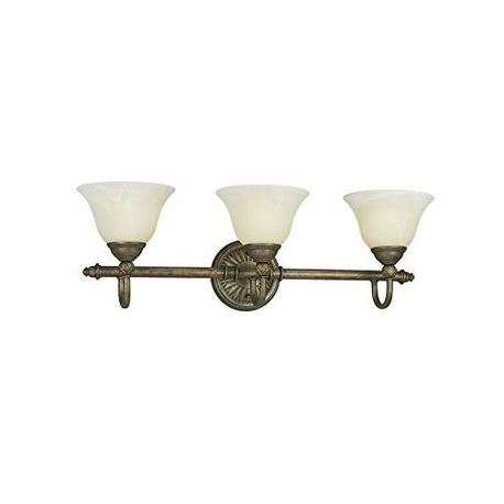 Progress Lighting P3206 86 Savannah Bath Bar 3 Incandescent Lamp Progress Lighting P3206 86 Savannah Bath Bar 3 Incandescent Lamp 120 Vac Burnished Chestnut Housing State Electric