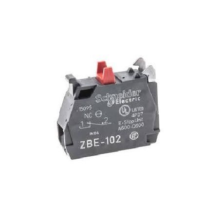 Pack Of 2 Pack Of 2 Contact Block 1Nc Zbe-102 Schneider Electric Zbe-102 Pack Of 2 Pack Of 2 Contact Block 1Nc Zbe-102 Schneider Electric Zbe-102