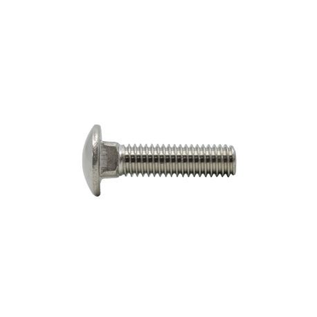 50 Pack 1/4-20 X 1-1/4 Stainless Steel Carriage Bolts – Round Head 18-8 – Fastenere