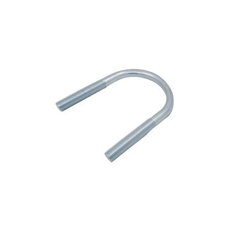 thumbnail image 2 of Prime-Line 10-Pack Round U-Bolts, 5/16"-18 X 2-1/2" X 5-3/16", Fits 2" Pipe - Zinc Plated Steel 2 of 9