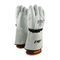 PIP® 148-6000/12 148-6000 General Purpose Gloves, Leather Palm, Full Finger/Straight Thumb Style, SZ 12, Top Grain Goatskin Leather Palm, Top Grain Goatskin Leather, Natural, Gauntlet Cuff, Uncoated Coating, Resists: Abrasion, Unlined Lining