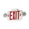 Atlas® EECPRWR EEC Series Emergency Exit Sign, 120/277 VAC, Legend: EXIT