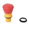 Rockwell Automation 800FP-MT44 Non-Illuminated Round Twist/Key Release Operator, 40 mm, Red
