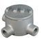 Appleton® Unilets™ GRT75 GR Series T-Style Dust-Ignitionproof Explosionproof Conduit Outlet Box With Cover, 3/4 in, 3.38 in Cover Opening, 18 cu-in Capacity, Triple Coated